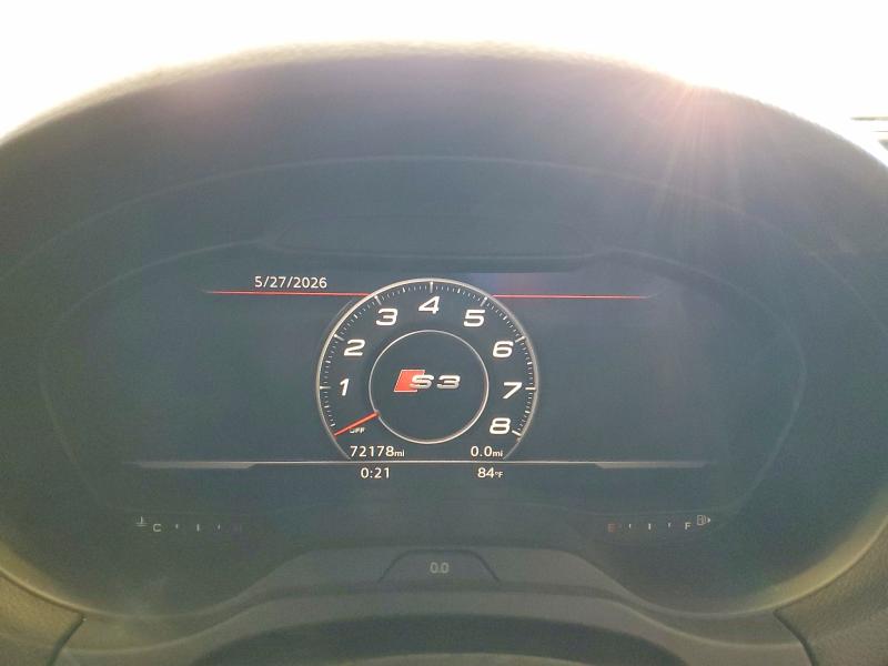 Photo 9 from auction – 2018 AUDI S3 with VIN WAUB1GFF6J1052719