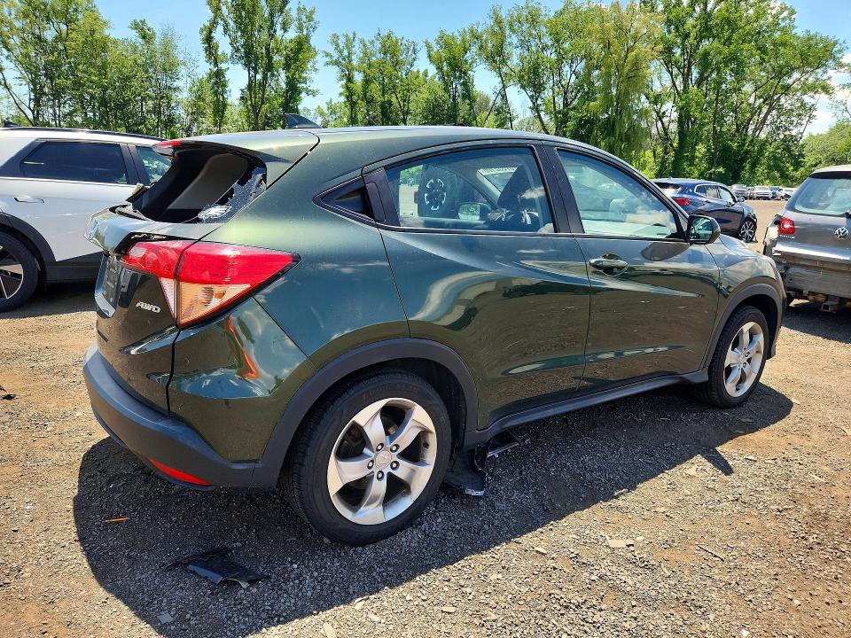 Photo 3 from auction – 2016 HONDA HR-V with VIN 3CZRU6H39GM763763