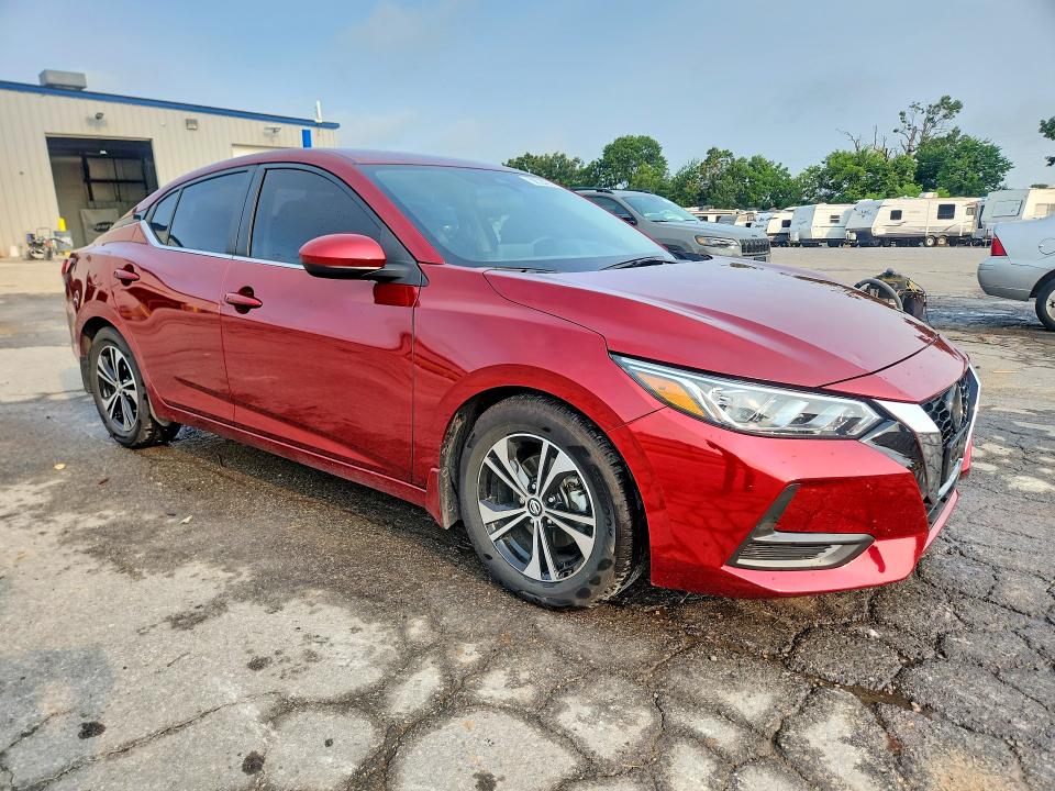Photo 4 from auction – 2023 NISSAN SENTRA with VIN 3N1AB8CV4PY322227