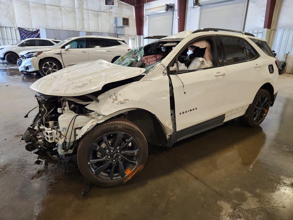 CHEVROLET EQUINOX 2024 with VIN 3GNAXWEG0RS182322 - Photo from auction