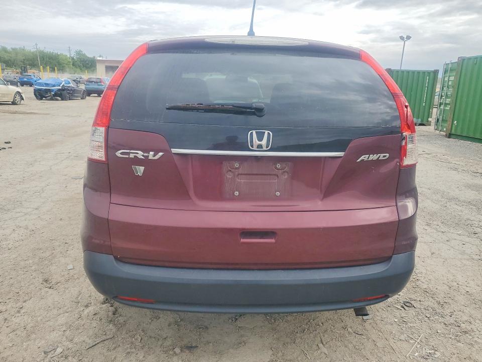 Photo 6 from auction – 2012 HONDA CR-V with VIN 5J6RM4H55CL043376