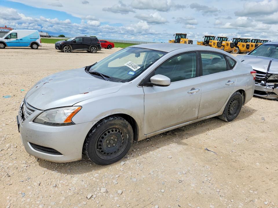 NISSAN SENTRA 2013 with VIN 3N1AB7AP9DL674971 - Photo from auction