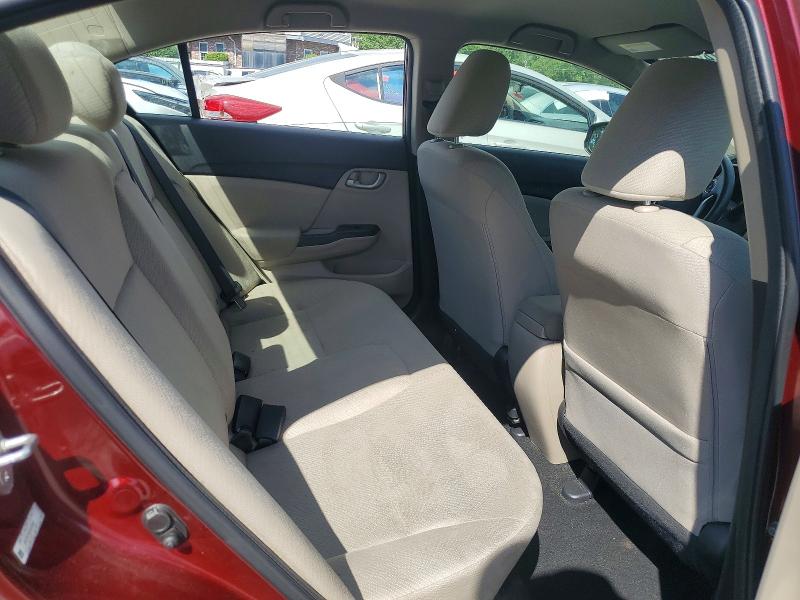 Photo 10 from auction – 2013 HONDA CIVIC with VIN 2HGFB2F54DH535953