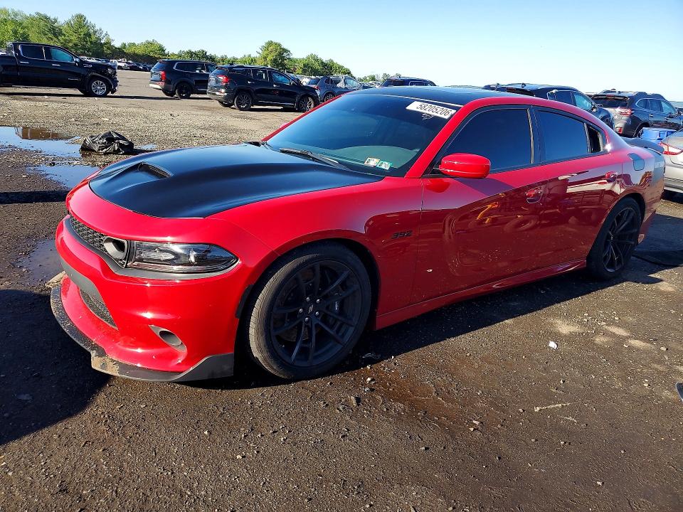 DODGE CHARGER 2017 with VIN 2C3CDXGJ7HH629713 - Photo from auction
