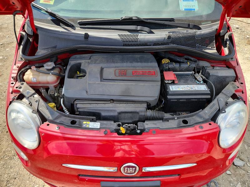 Снимка 11 от търг – 2015 FIAT 500 с VIN 3C3CFFBR0FT657441
