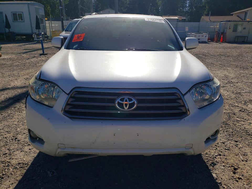 Photo 5 from auction – 2010 TOYOTA HIGHLANDER with VIN 5TDEK3EH5AS002485