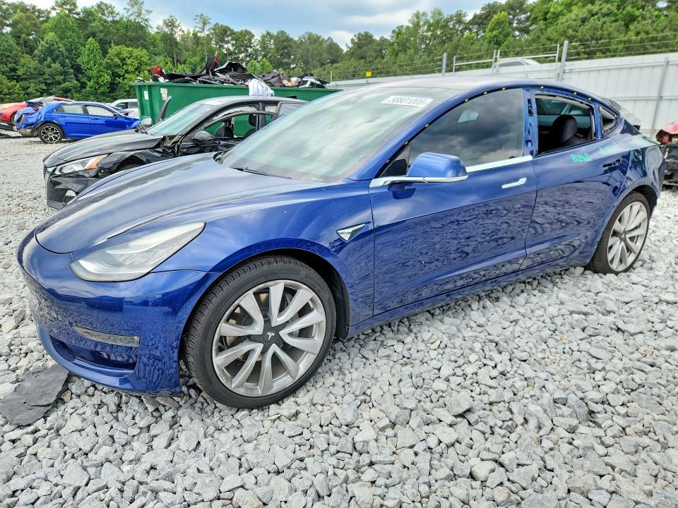 TESLA MODEL 3 2018 with VIN 5YJ3E1EA2JF042825 - Photo from auction