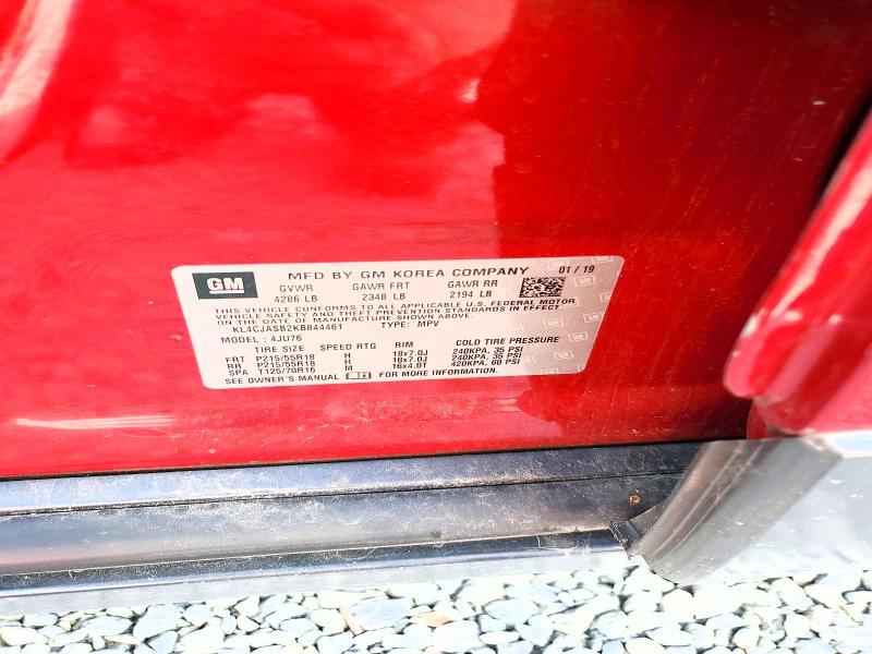 Photo 14 from auction – 2019 BUICK ENCORE with VIN KL4CJASB2KB844461