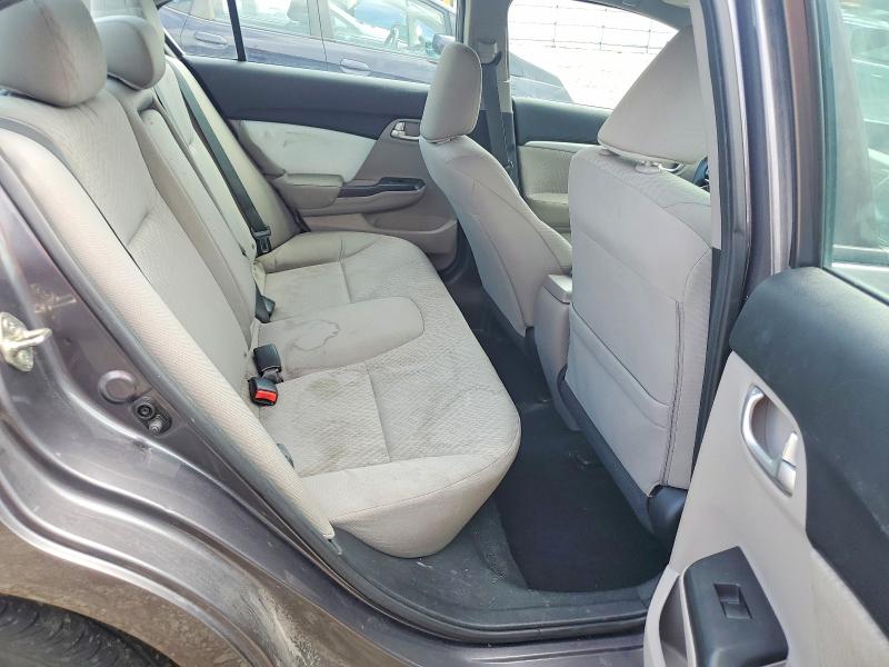 Photo 10 from auction – 2014 HONDA CIVIC with VIN 19XFB2F80EE011687