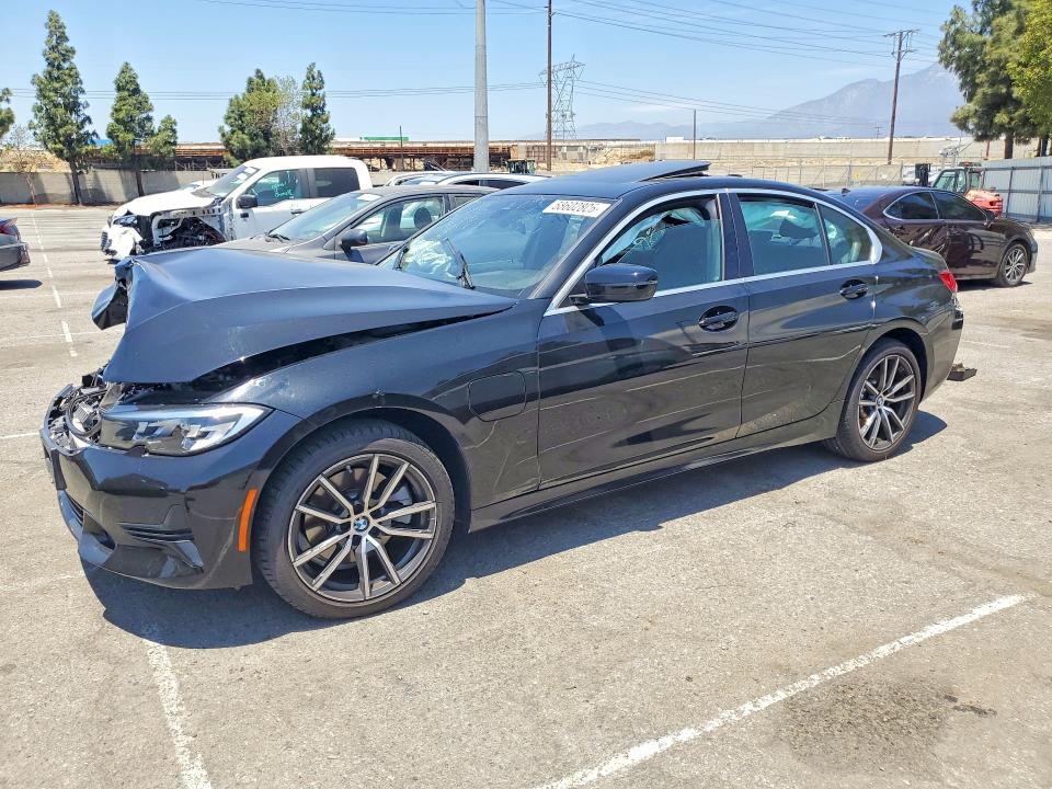 BMW 330E 2021 with VIN 3MW5P7J02M8B48376 - Photo from auction