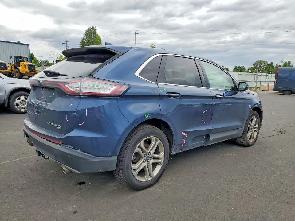Photo 3 from auction – 2017 FORD EDGE with VIN 2FMPK4K81HBC27335