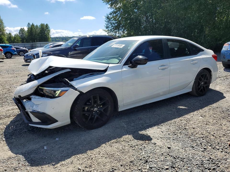 HONDA CIVIC 2022 with VIN 2HGFE2F53NH576356 - Photo from auction