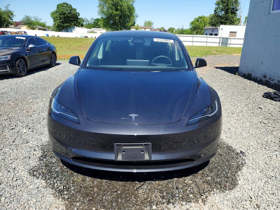 Photo 5 from auction – 2025 TESLA MODEL 3 with VIN 5YJ3E1EB4SF926341