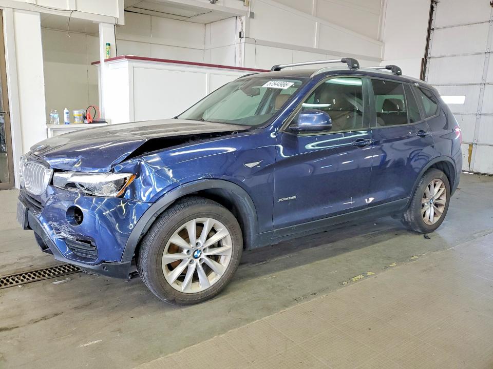BMW X3 2015 with VIN 5UXWX9C5XF0D48738 - Photo from auction