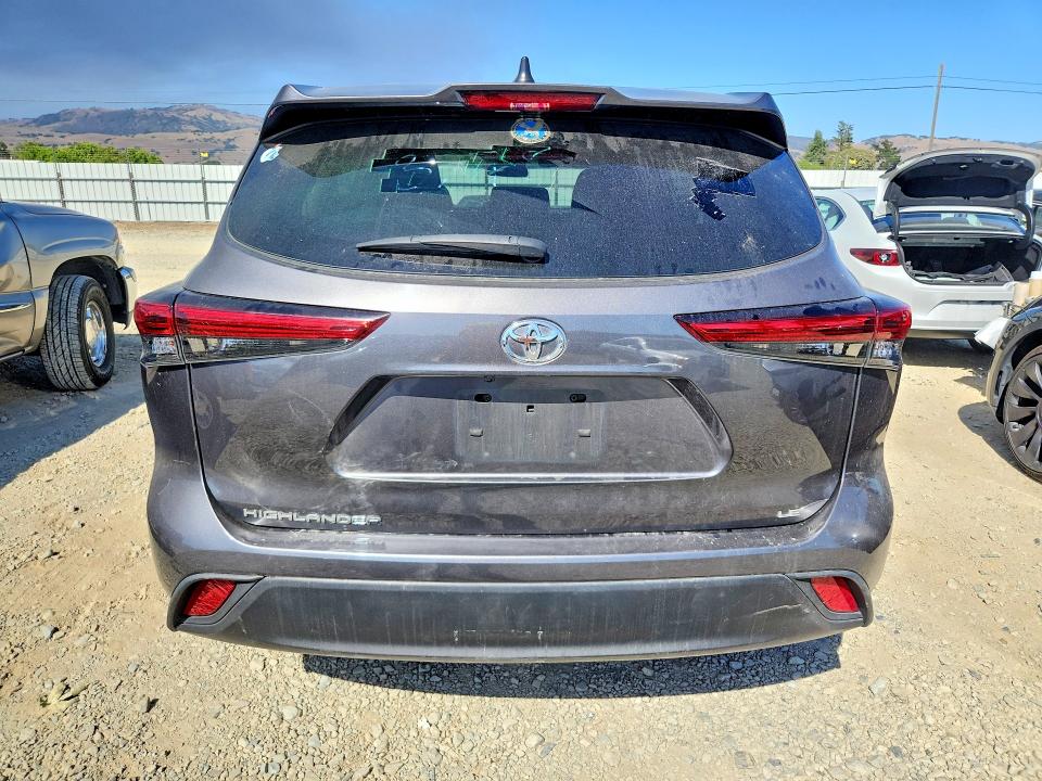 Photo 6 from auction – 2022 TOYOTA HIGHLANDER with VIN 5TDZZRAH5NS557657