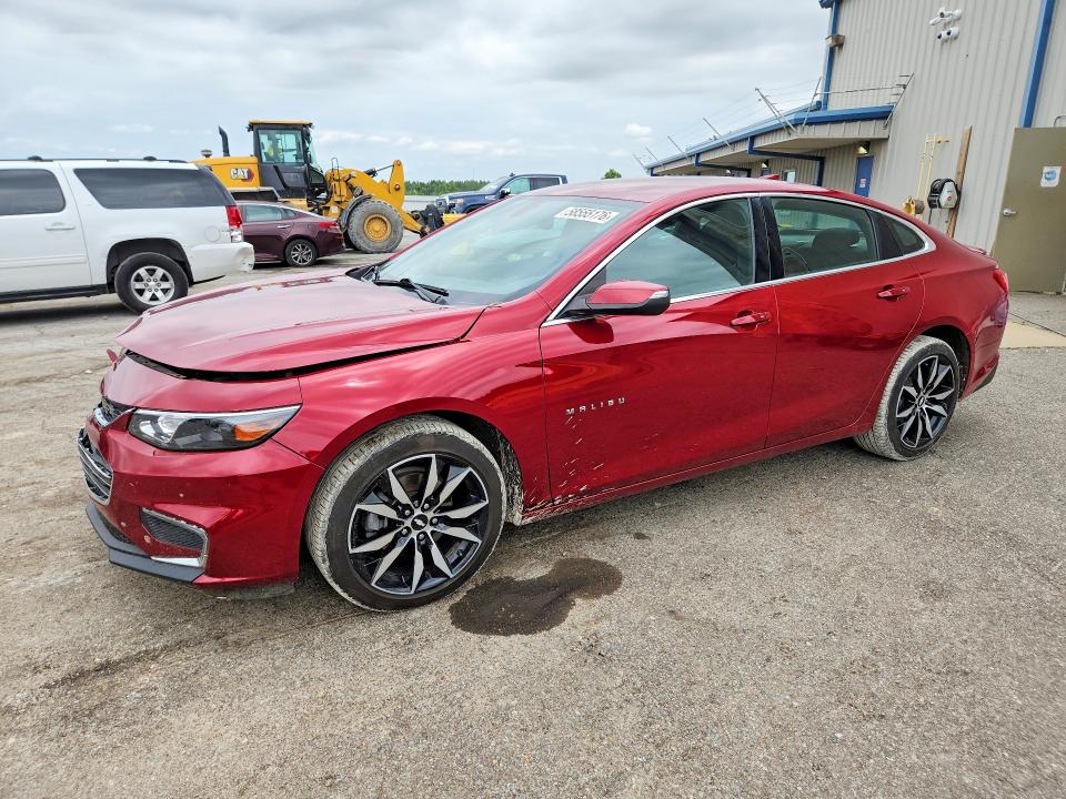 CHEVROLET MALIBU 2018 with VIN 1G1ZD5ST6JF245344 - Photo from auction