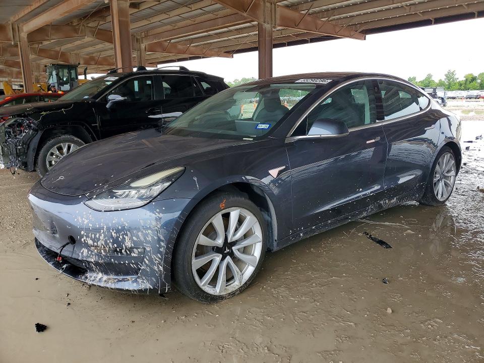 TESLA MODEL 3 2018 with VIN 5YJ3E1EAXJF009474 - Photo from auction