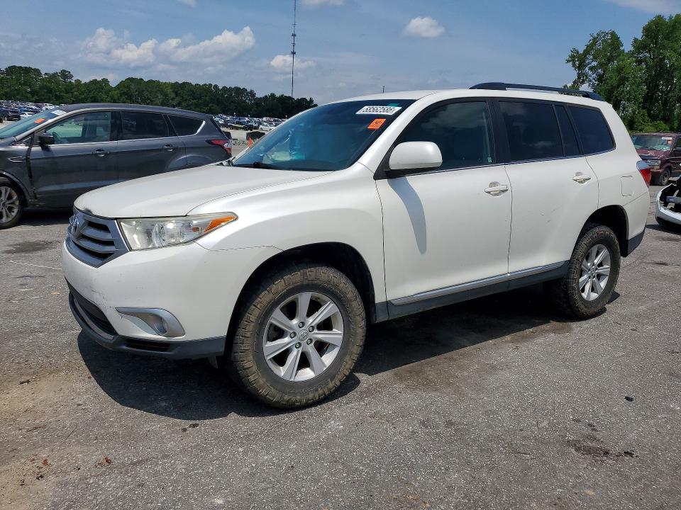 TOYOTA HIGHLANDER 2013 с VIN 5TDZK3EH2DS142192 - Фото с аукциона