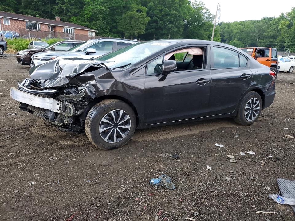 HONDA CIVIC 2013 with VIN 19XFB2F51DE258334 - Photo from auction