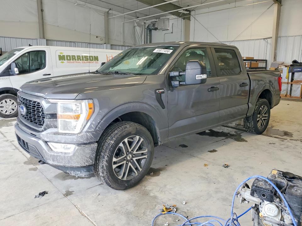 FORD F-150 2021 with VIN 1FTEW1EP7MFB41683 - Photo from auction