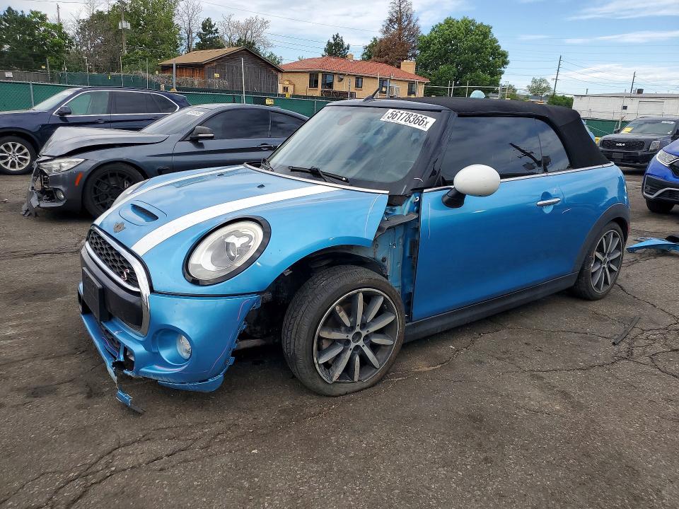 MINI COOPER 2016 with VIN WMWWG9C59G3A92266 - Photo from auction