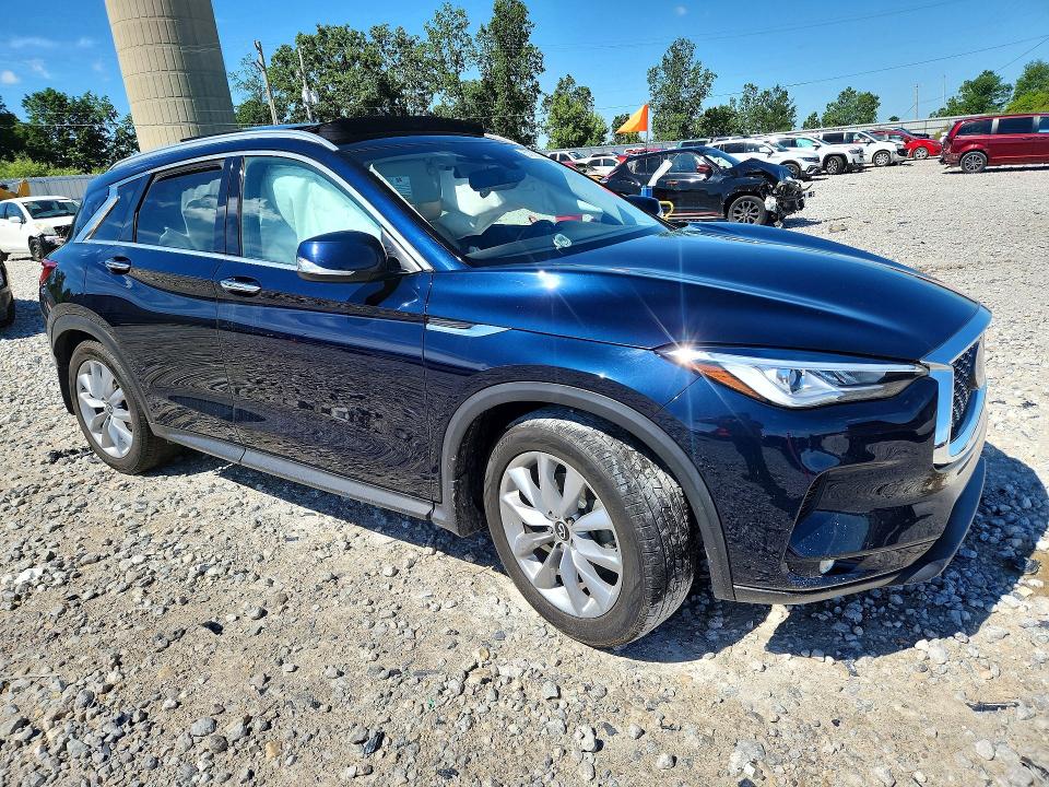 Photo 4 from auction – 2021 INFINITI QX50 with VIN 3PCAJ5BB8MF106989
