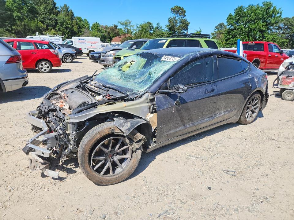 TESLA MODEL 3 2021 with VIN 5YJ3E1EA0MF017541 - Photo from auction