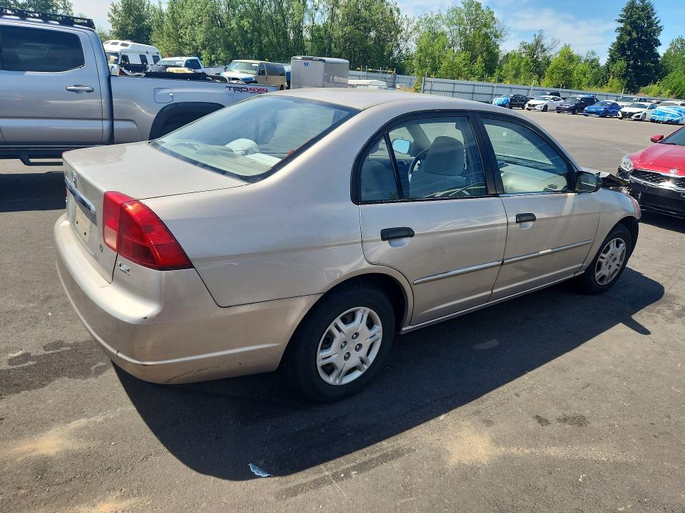 Photo 3 from auction – 2001 HONDA CIVIC with VIN 2HGES16561H600688