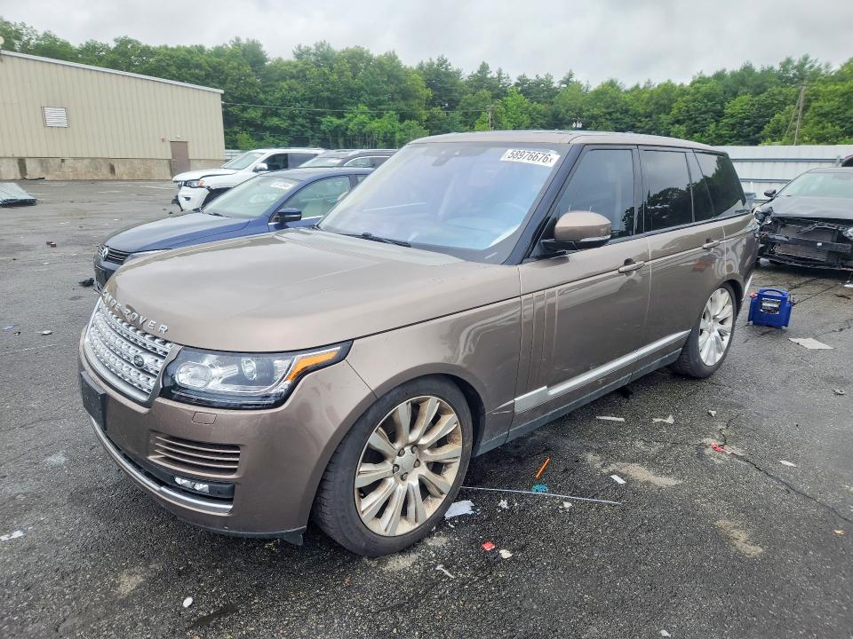 LAND ROVER RANGE ROVER 2017 with VIN SALGS2FV1HA369441 - Photo from auction