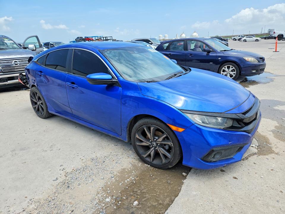 Photo 4 from auction – 2021 HONDA CIVIC with VIN 2HGFC2F89MH547037
