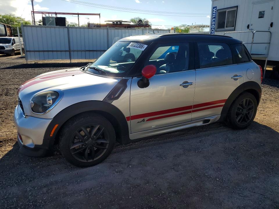 MINI COOPER 2012 with VIN WMWZC5C50CWL57826 - Photo from auction