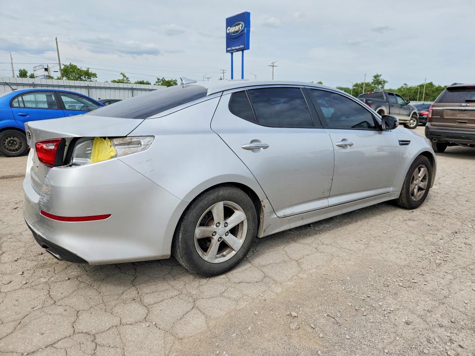 Photo 3 from auction – 2014 KIA OPTIMA with VIN KNAGM4A70E5481350