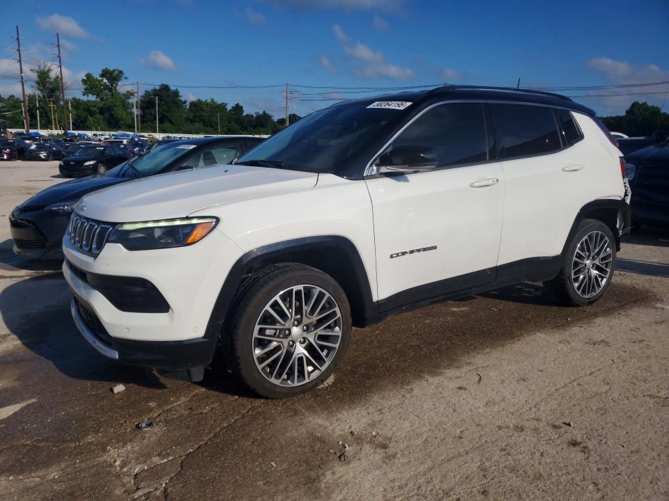 JEEP COMPASS 2022 with VIN 3C4NJDCB9NT154496 - Photo from auction