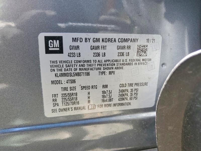 Photo 14 from auction – 2022 BUICK ENCORE GX with VIN KL4MMDSL5NB071186