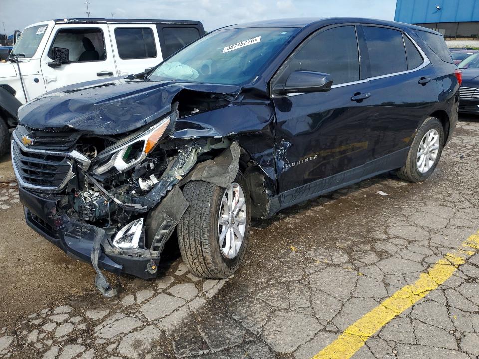 CHEVROLET EQUINOX 2020 with VIN 3GNAXJEV0LS717173 - Photo from auction