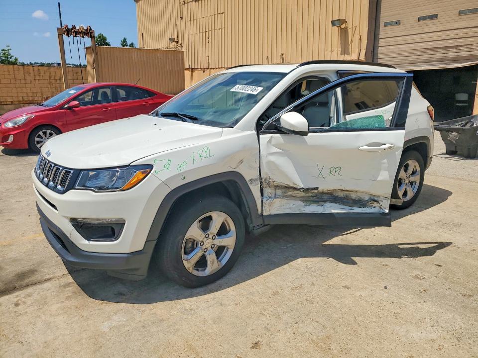 JEEP COMPASS 2021 with VIN 3C4NJCBB9MT552964 - Photo from auction
