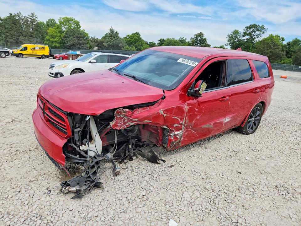 DODGE DURANGO 2014 with VIN 1C4SDHCT4EC971980 - Photo from auction