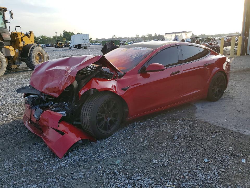 TESLA MODEL S 2021 with VIN 5YJSA1E60MF434693 - Photo from auction