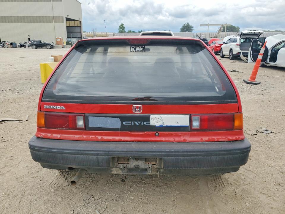 Photo 6 from auction – 1989 HONDA CIVIC with VIN 2HGED634XKH502400
