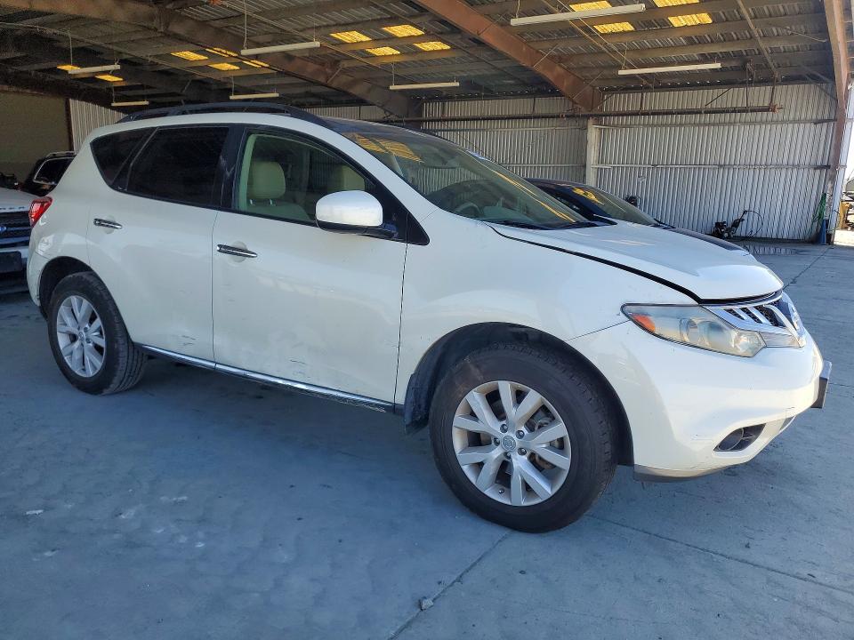Photo 4 from auction – 2011 NISSAN MURANO with VIN JN8AZ1MUXBW067576