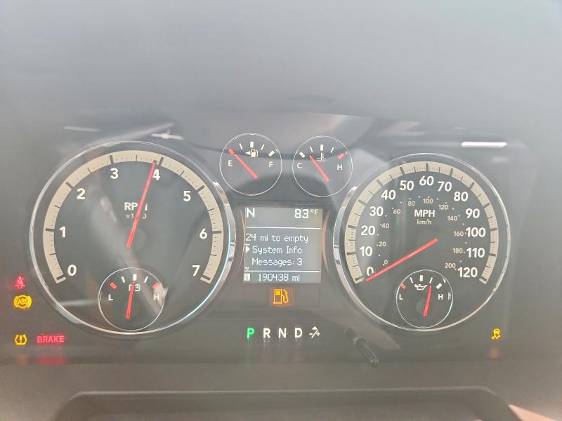 Photo 9 from auction – 2009 DODGE RAM 1500 with VIN 1D3HV13T19S806261