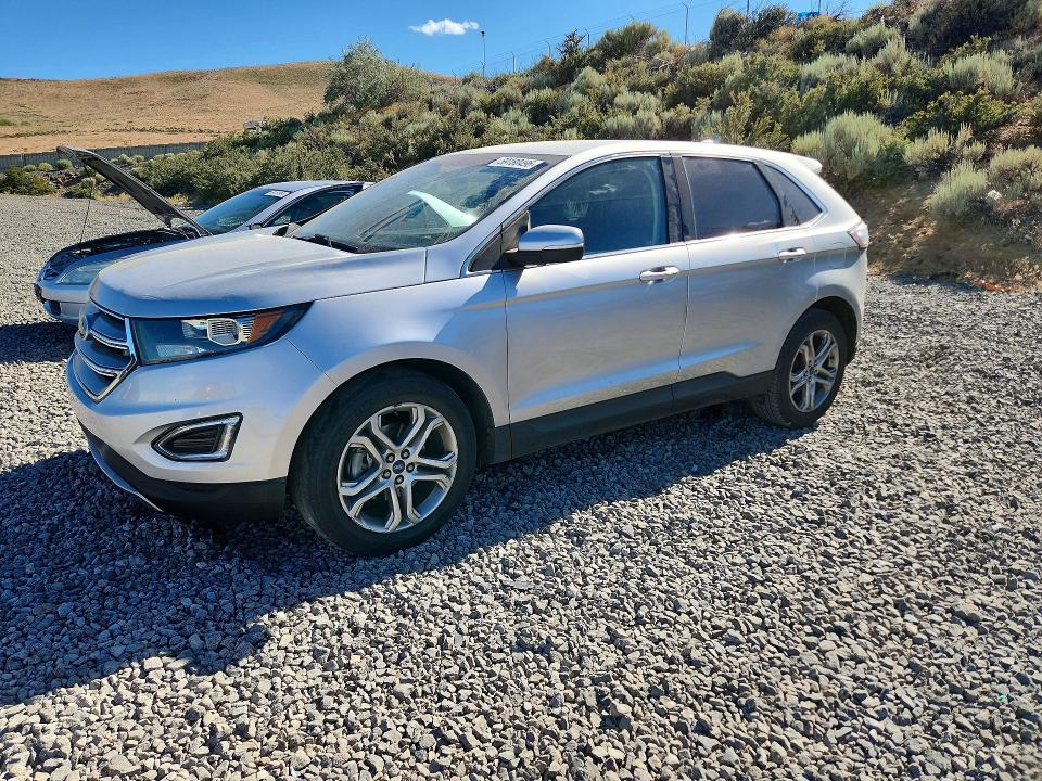 FORD EDGE 2018 with VIN 2FMPK3K92JBB44067 - Photo from auction