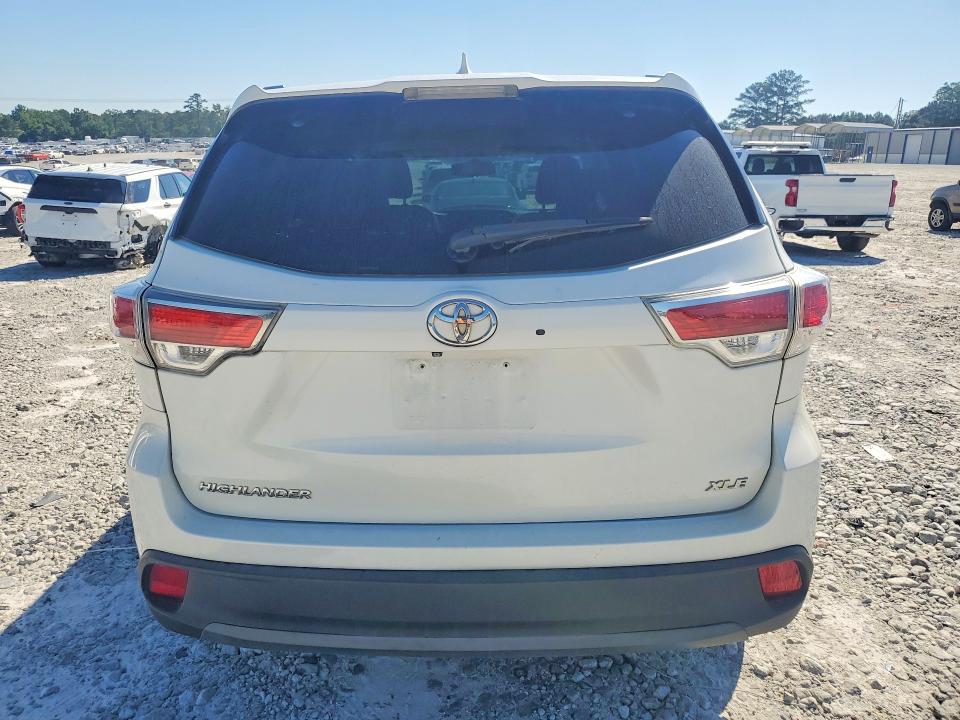 Photo 6 from auction – 2014 TOYOTA HIGHLANDER with VIN 5TDKKRFH0ES036053