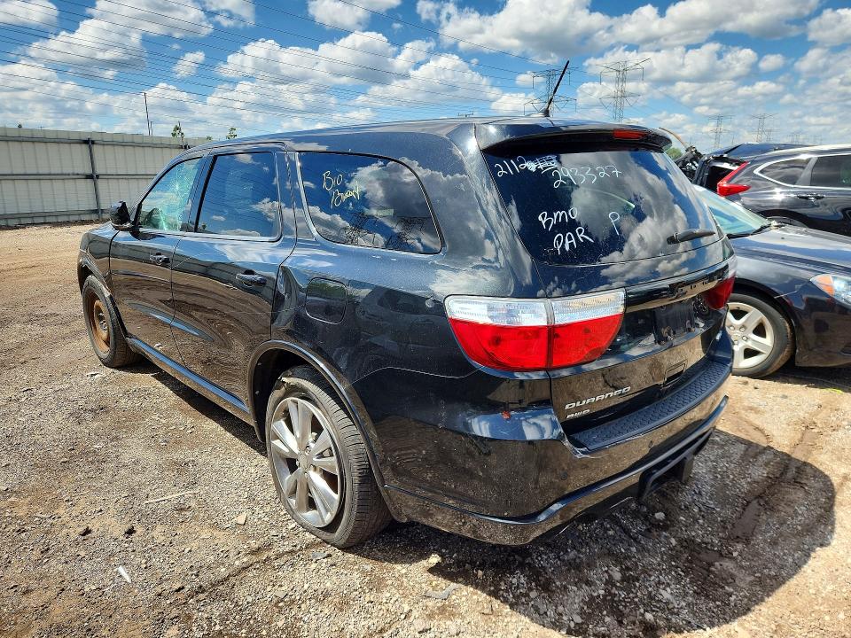 Photo 2 from auction – 2012 DODGE DURANGO with VIN 1C4SDJCT9CC293327