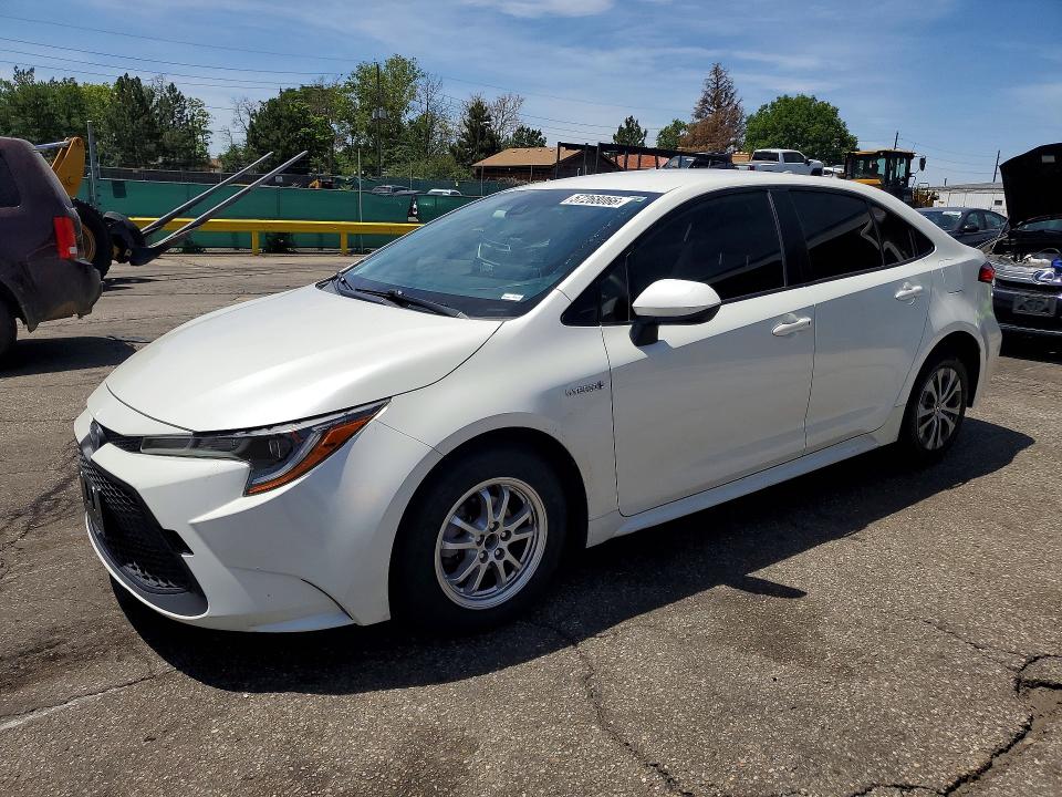 TOYOTA COROLLA 2020 with VIN JTDEBRBE1LJ005462 - Photo from auction