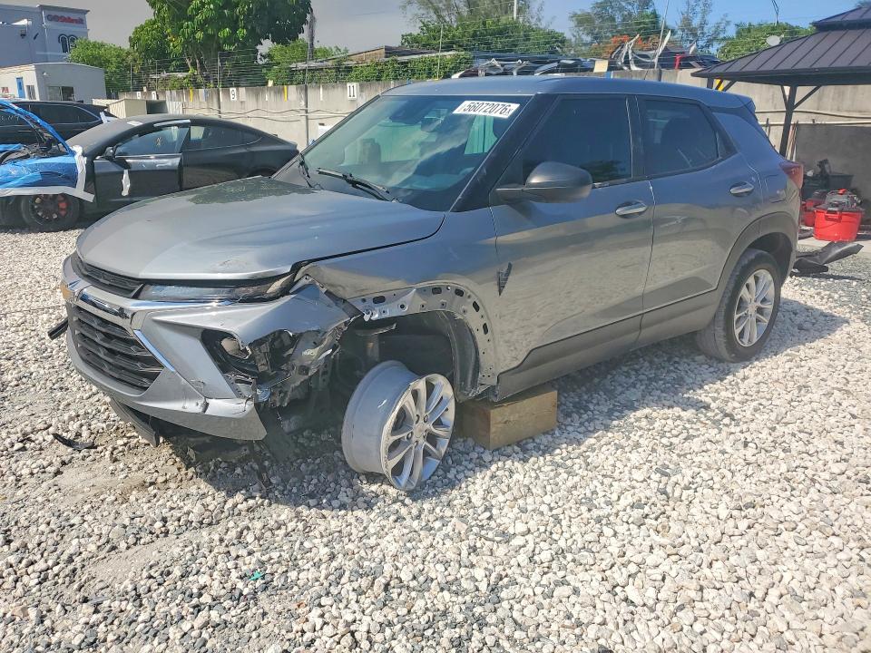 CHEVROLET TRAILBLAZER 2025 with VIN KL79MMSPXSB039230 - Photo from auction