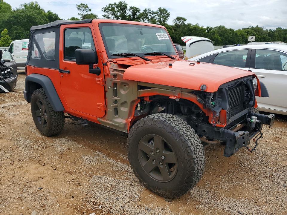 Photo 4 from auction – 2015 JEEP WRANGLER with VIN 1C4AJWAG1FL660846
