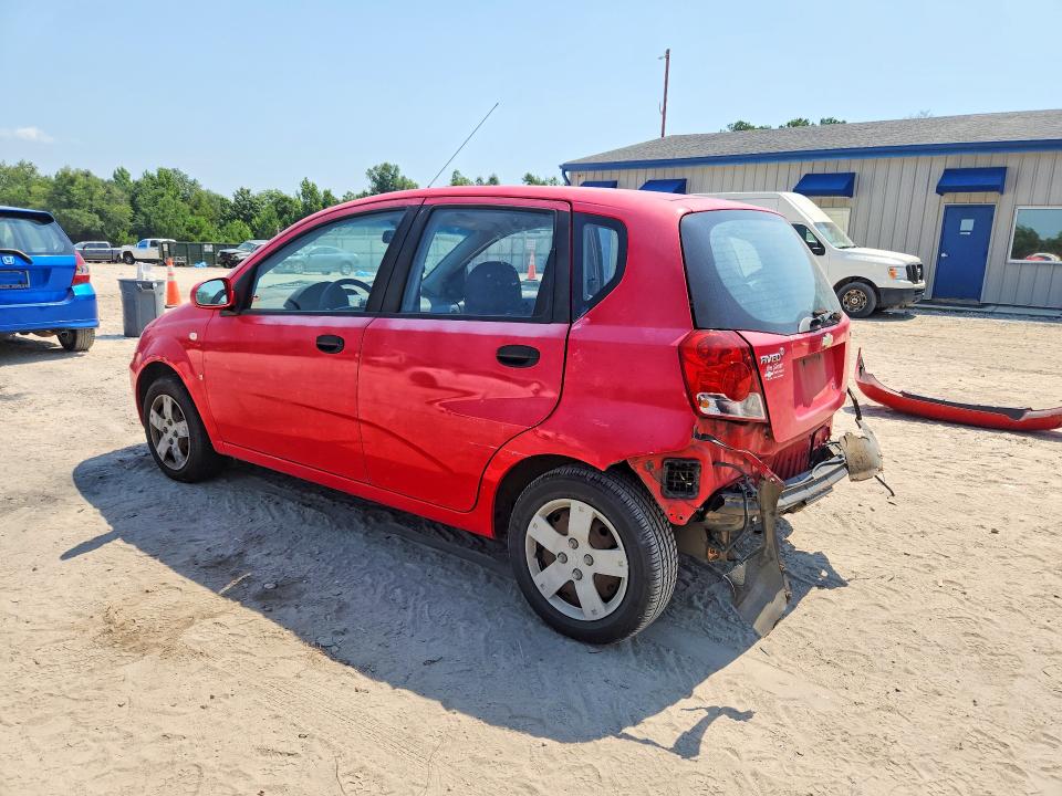 Photo 2 from auction – 2007 CHEVROLET AVEO with VIN KL1TD666X7B731122