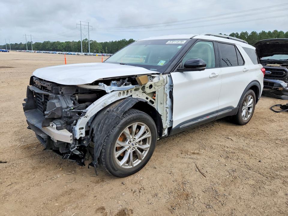 FORD EXPLORER 2021 with VIN 1FMSK8FH2MGB07820 - Photo from auction