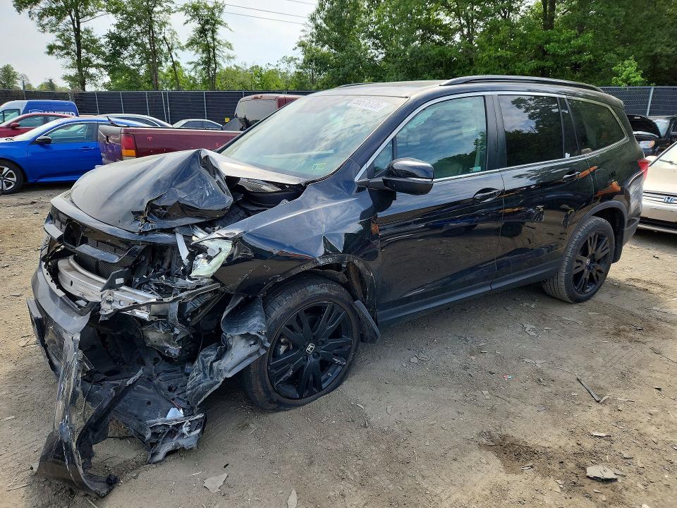 HONDA PILOT 2021 with VIN 5FNYF6H26MB091406 - Photo from auction